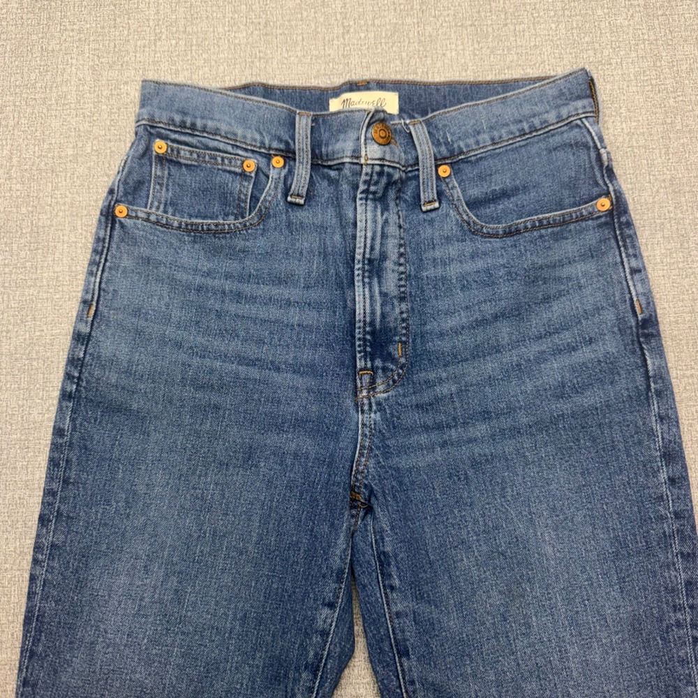 Madewell The Perfect Vintage Jean Barnwell Wash Blue High Rise Size 28 M6298 - Picture 3 of 11